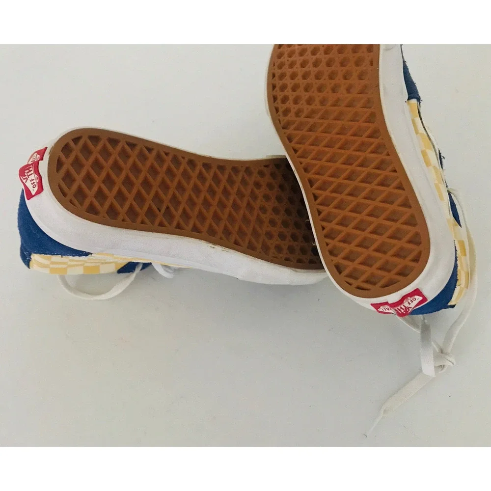 Vans SK8-Hi BMX Men's Blue High Top Skateboard Lace Up Sneakers Size US 5.5
